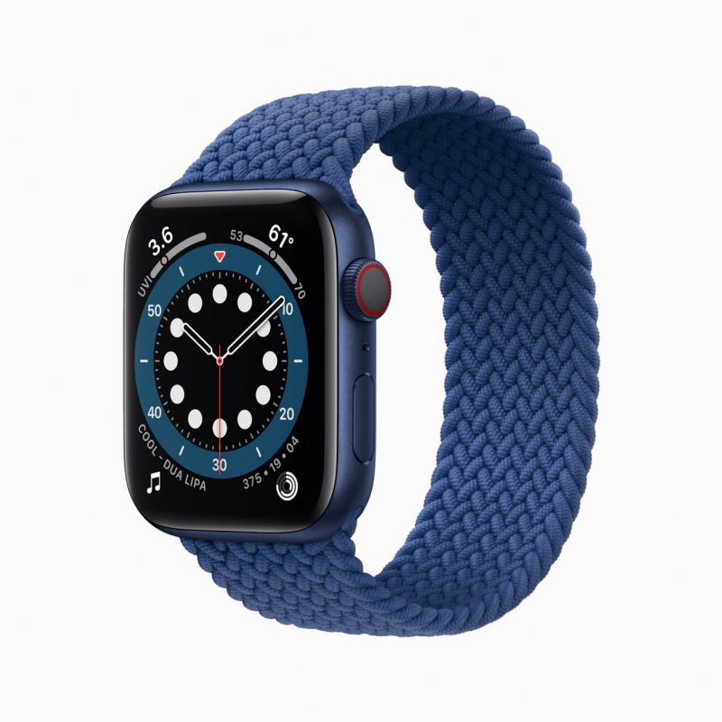 Navy blue Apple Watch 6
