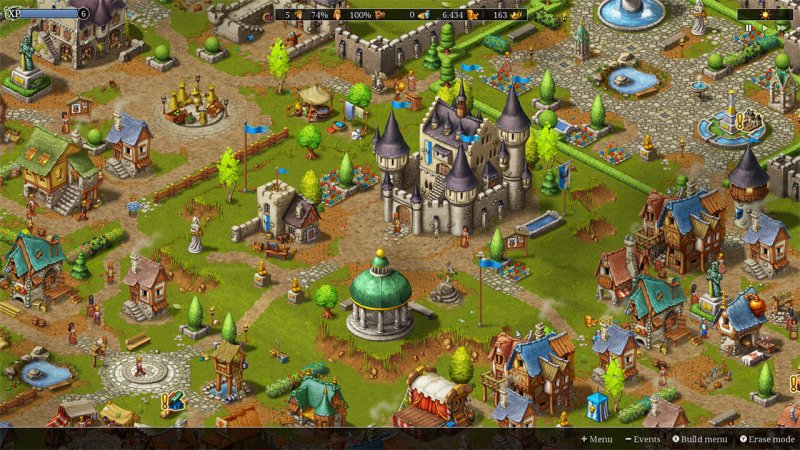 Screenshot of Townsmen for the Switch